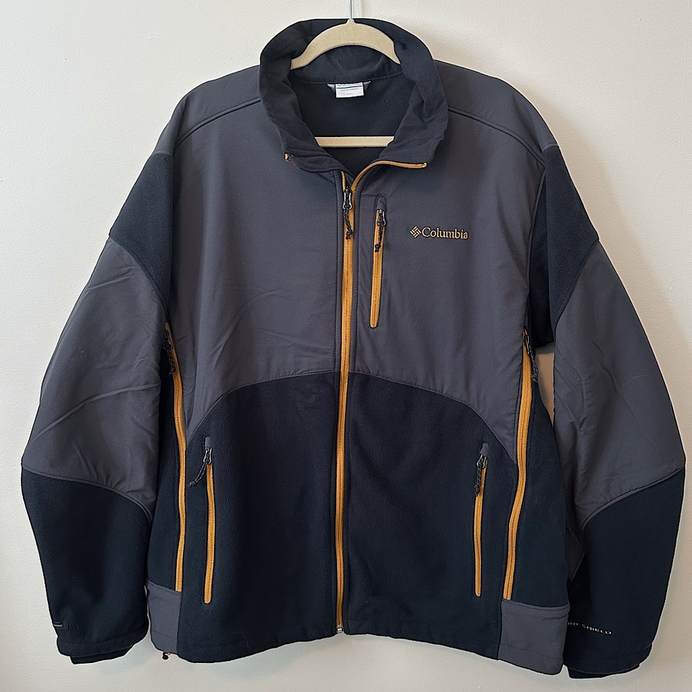 Columbia Omni-Shield Zip-up Fleece Soft Shell Men’s Jacket